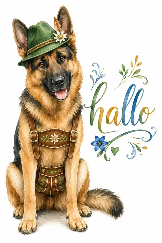 Watercolor Pet Greeting Cards