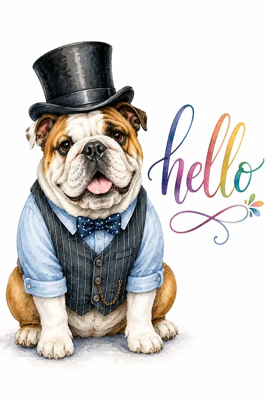 Watercolor Pet Greeting Cards