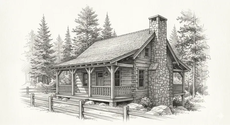 Pencil Sketch House Portrait Generator
