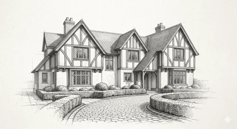 Pencil Sketch House Portrait Generator