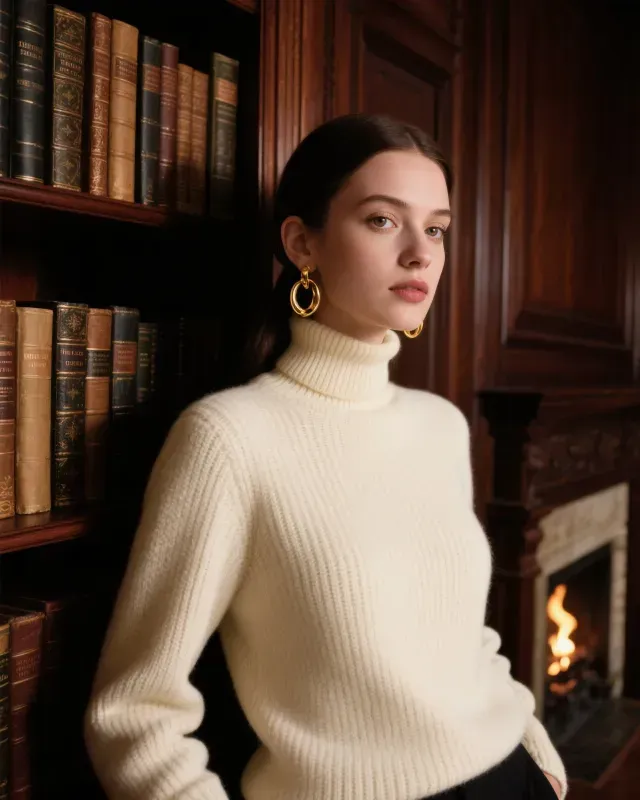 Ultrarealistic Luxury Editorial Fashion