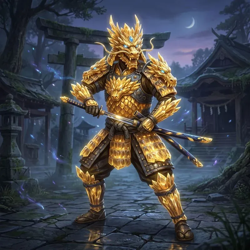 Crystal Samurai Beasts