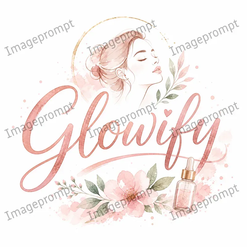 Watercolor Feminine Brand Logos