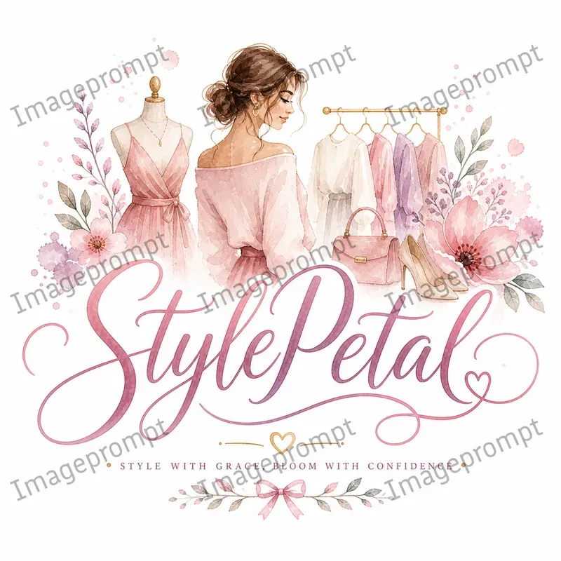 Watercolor Feminine Brand Logos