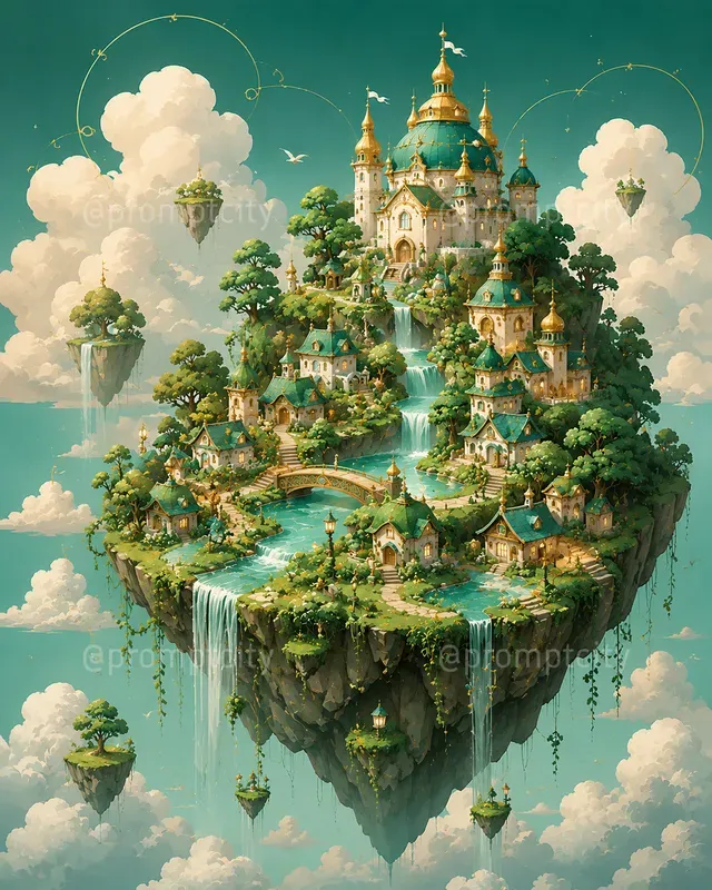 Luminous Sculptural Illustration Style