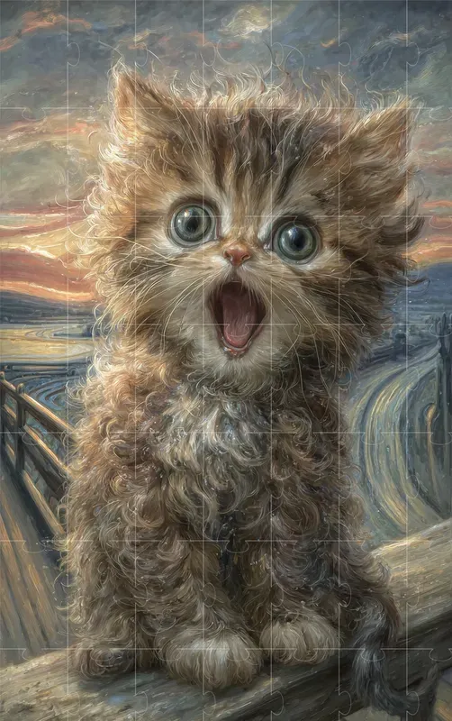 Classic Museum Cat Portraits