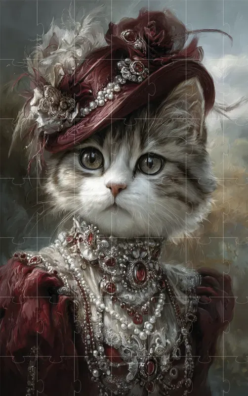 Classic Museum Cat Portraits