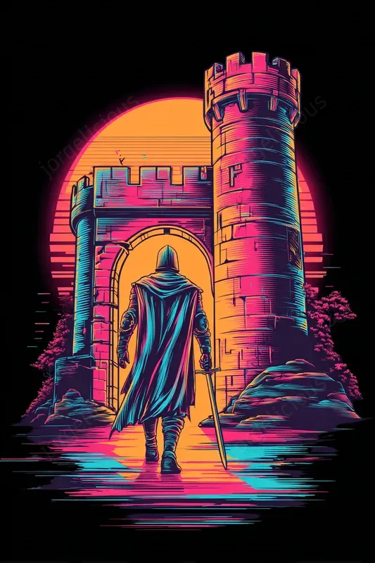 Retro Neon Poster Collections