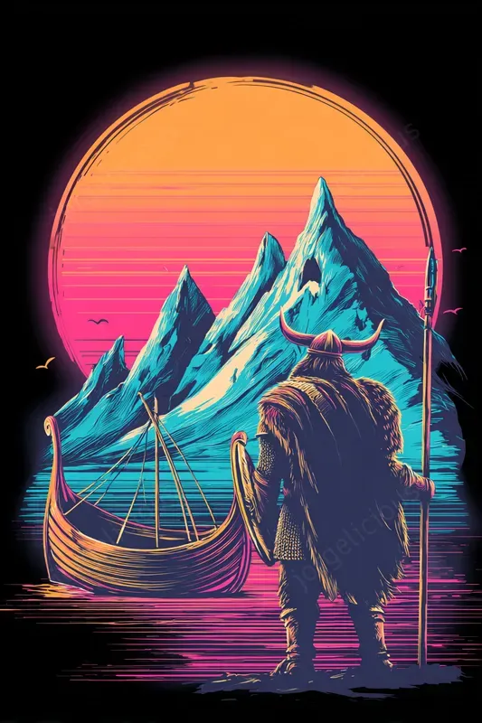 Retro Neon Poster Collections