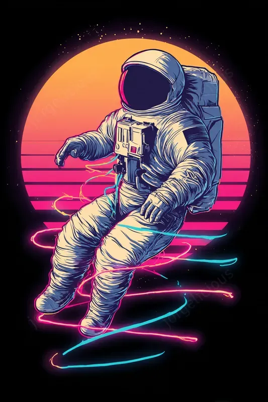 Retro Neon Poster Collections