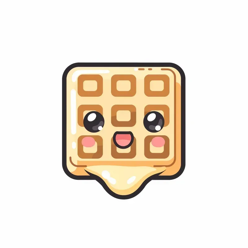 Cute Kawaii Flat Vector Stickers