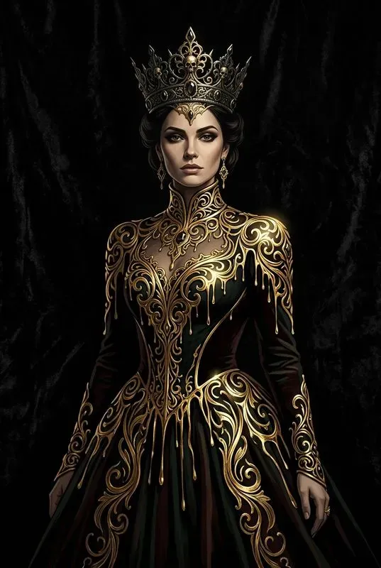 Dark Gold Character Art