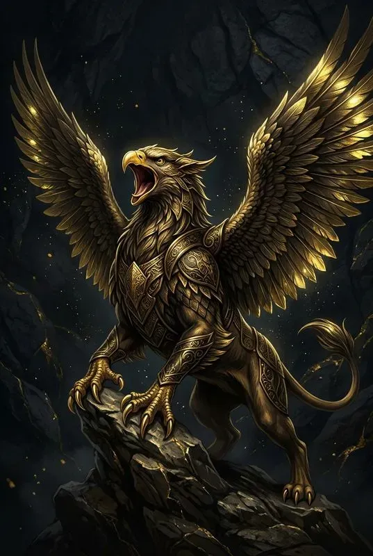 Dark Gold Character Art