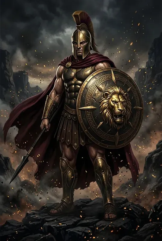 Dark Gold Character Art