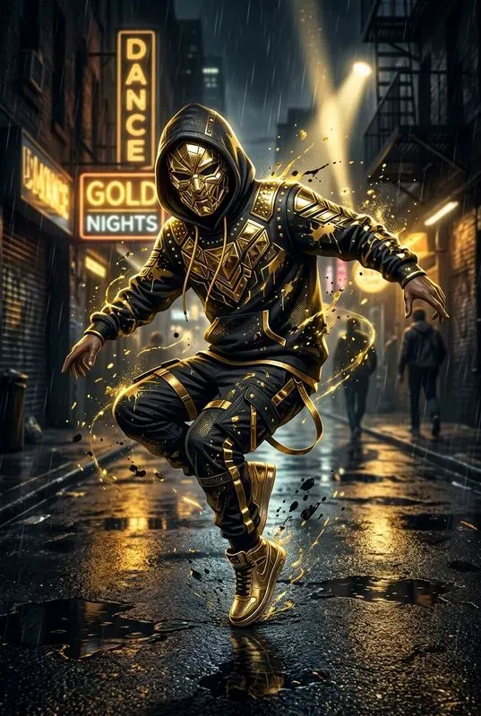 Dark Gold Character Art