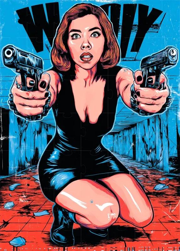 Pop Culture Vector Graphic Posters