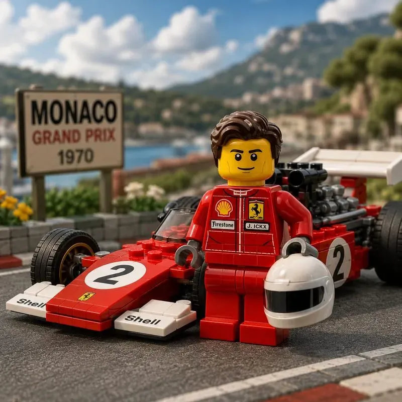 Classic Lego Athlete Portrait Collections