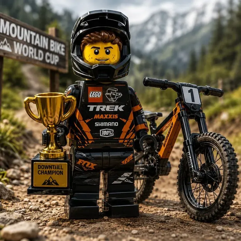 Classic Lego Athlete Portrait Collections