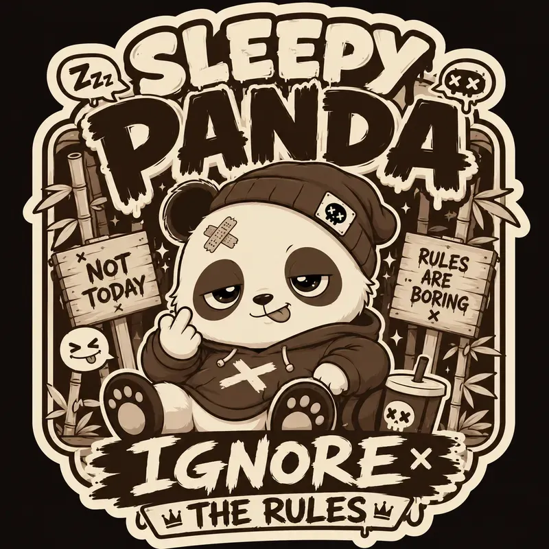 Cute Rebel Sticker Generator