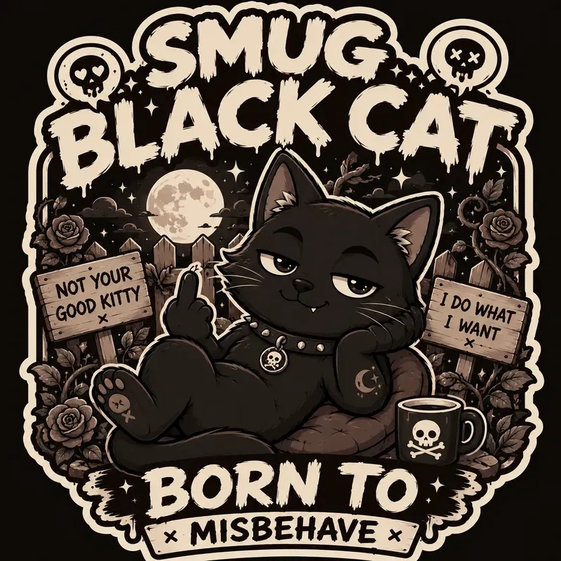 Cute Rebel Sticker Generator