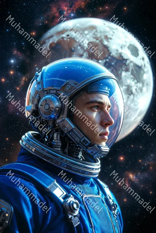 Cinematic Astronaut Portrait Generator