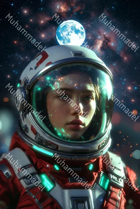Cinematic Astronaut Portrait Generator