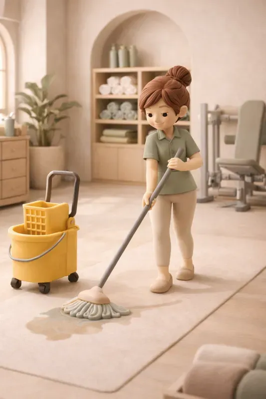 Elegant Claymation Gym Dioramas