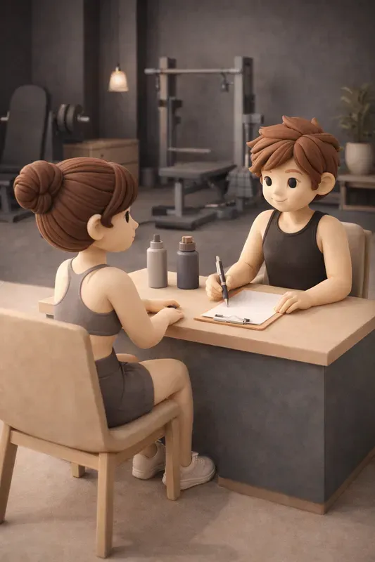 Elegant Claymation Gym Dioramas