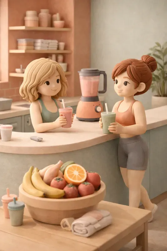 Elegant Claymation Gym Dioramas