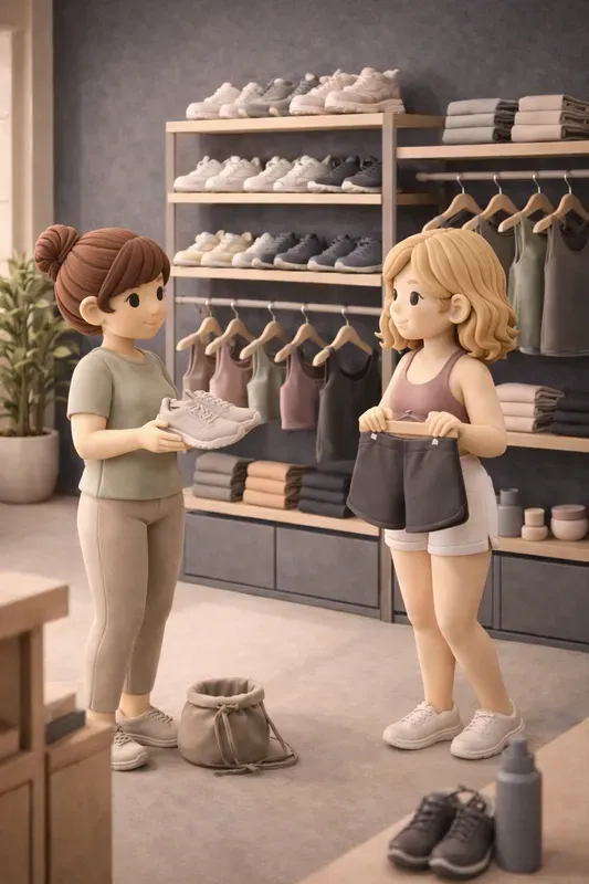 Elegant Claymation Gym Dioramas