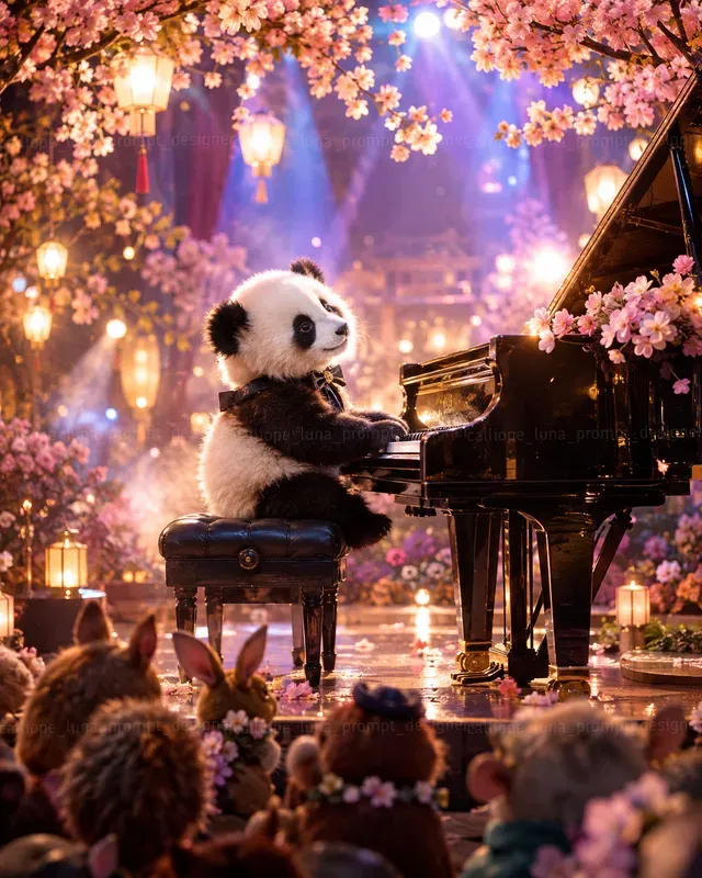 Hyperrealistic Baby Animal Concerts