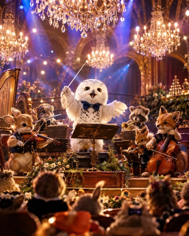 Hyperrealistic Baby Animal Concerts