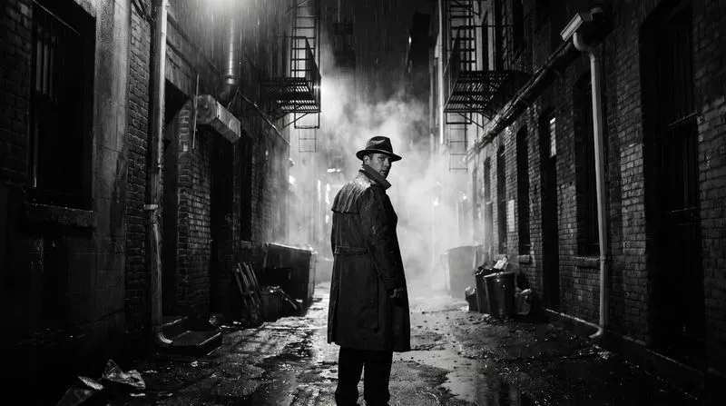 Cinematic Film Noir Photography