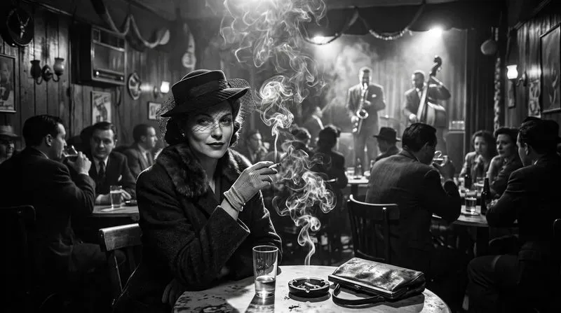 Cinematic Film Noir Photography