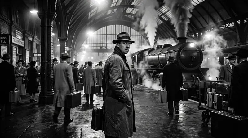 Cinematic Film Noir Photography