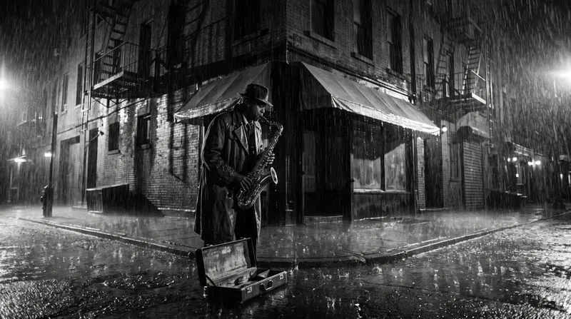 Cinematic Film Noir Photography