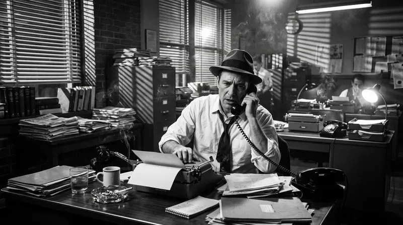Cinematic Film Noir Photography
