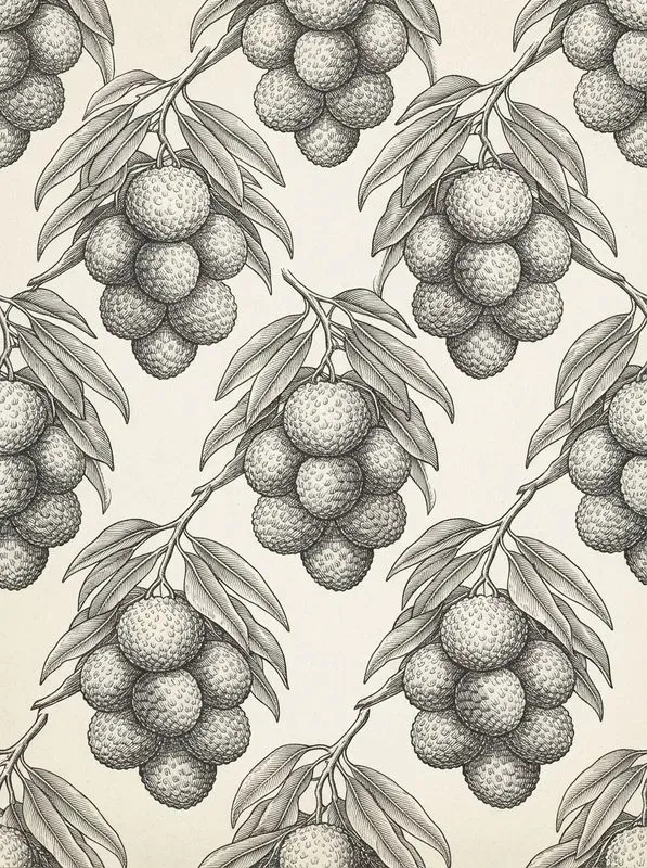 19th Century Engraved Seamless Patterns