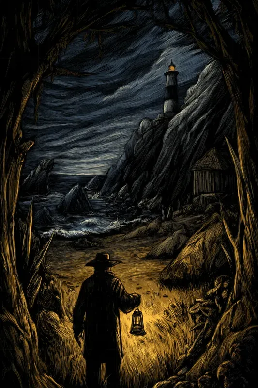 Dark Storybook Illustrations