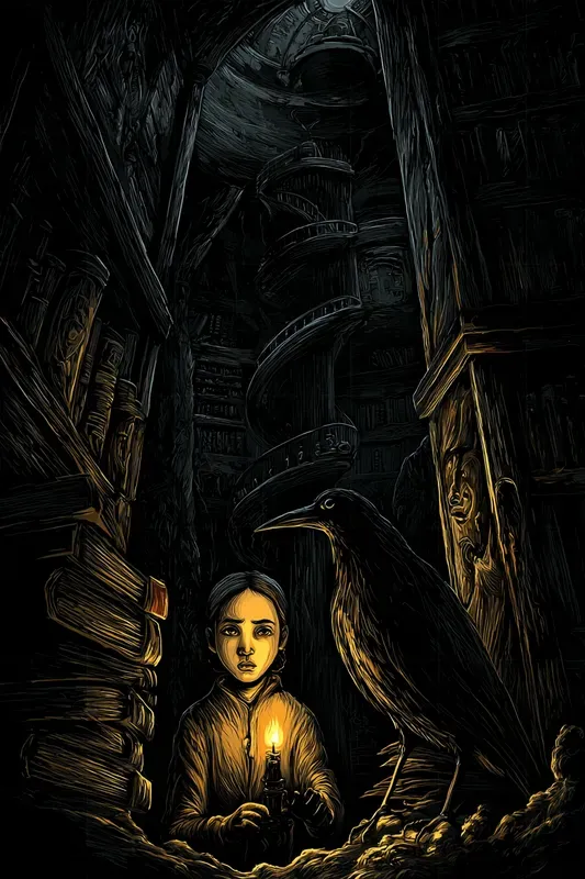 Dark Storybook Illustrations