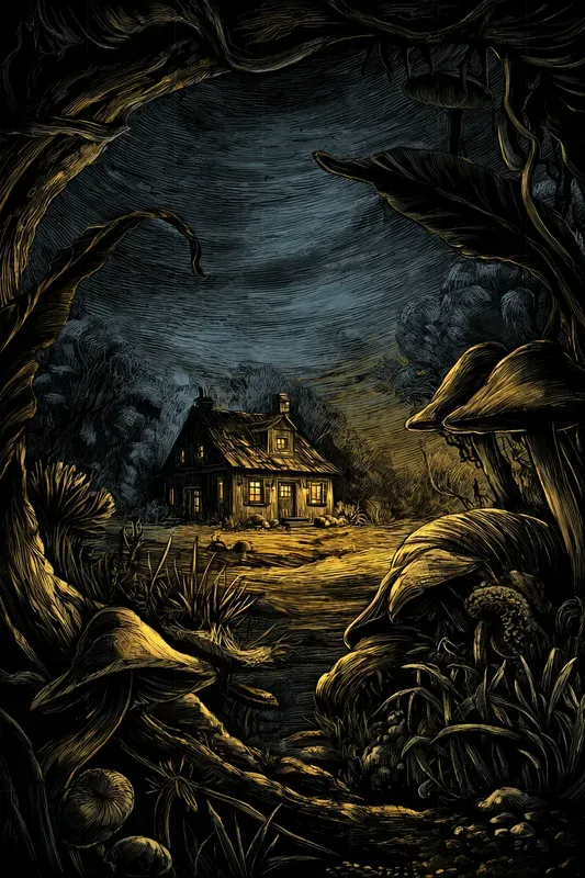 Dark Storybook Illustrations