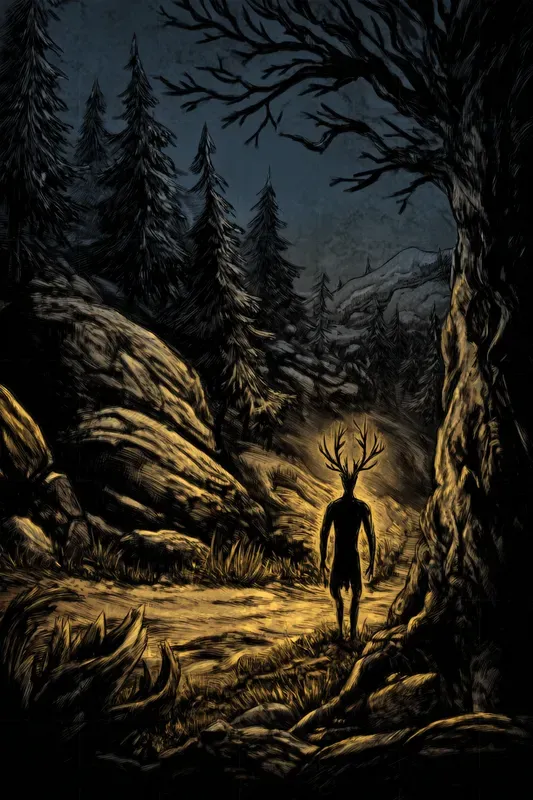 Dark Storybook Illustrations
