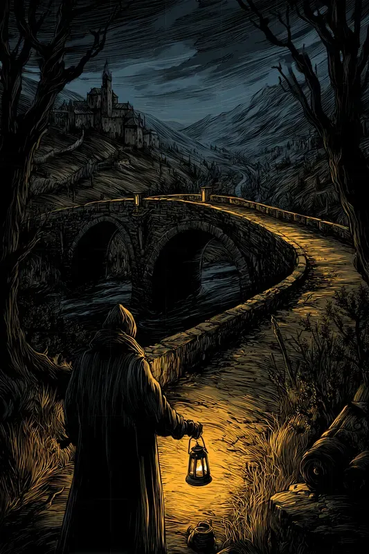 Dark Storybook Illustrations