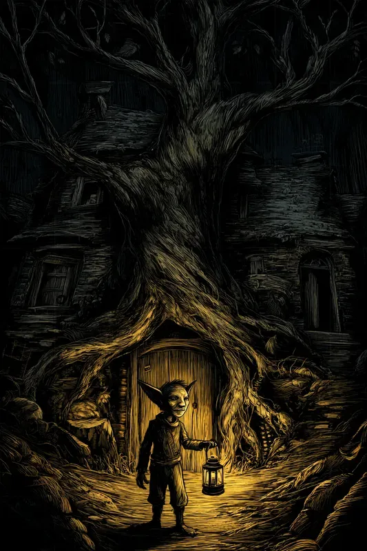 Dark Storybook Illustrations