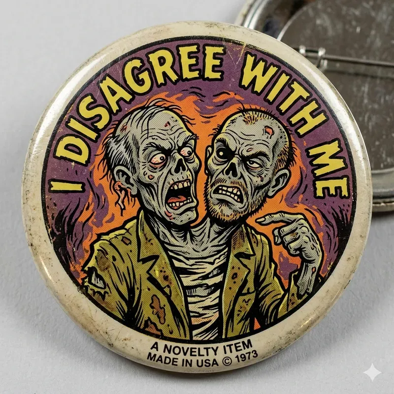 Retro Horror Button Generator