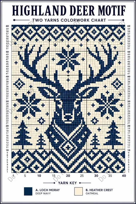 Knitting Colorwork Chart Pages