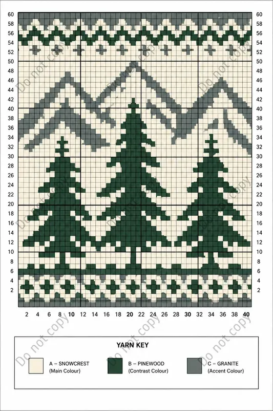 Knitting Colorwork Chart Pages