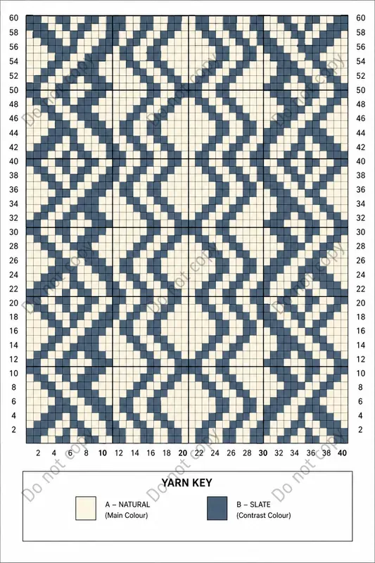 Knitting Colorwork Chart Pages