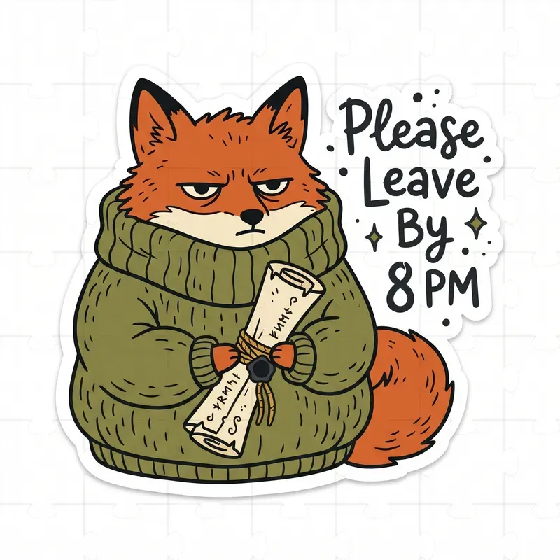 Cozy Introvert Sticker Packs