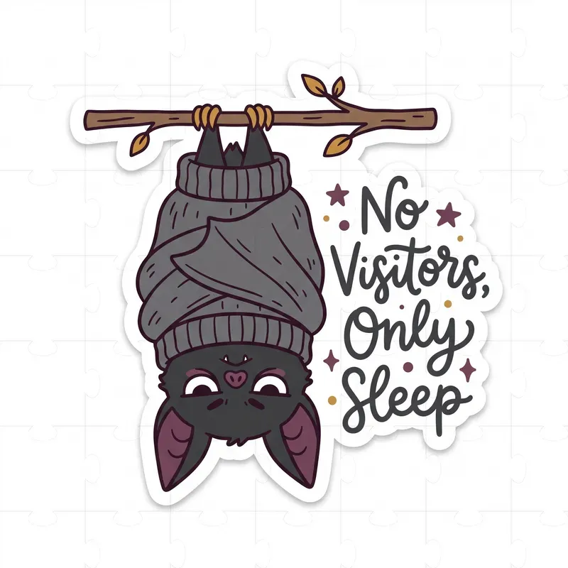 Cozy Introvert Sticker Packs